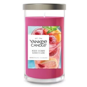 Yankee Candle Iced Berry Lemonade - Vibrant Pink